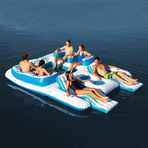 floating raft session