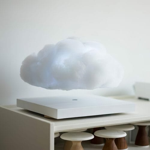 floating rain cloud lamp square