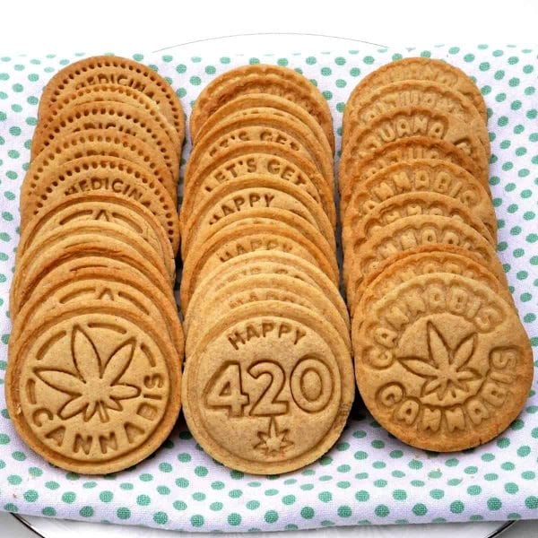Cookie Stamps Cannabis Logos