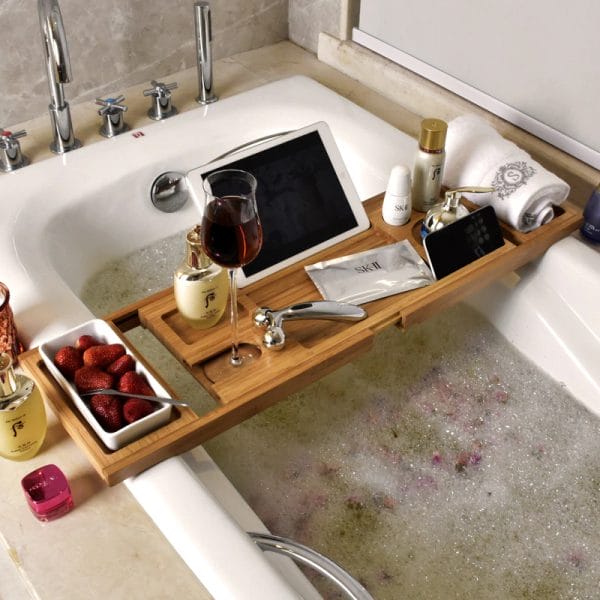 bathtub long tray