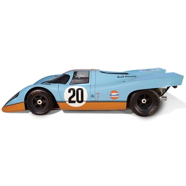 lifesize porsche 917 le mans raceway slot car track 2