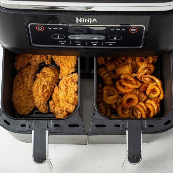 ninja 2 basket air fryer