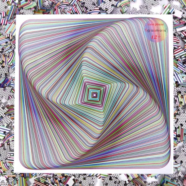 trippy psychedelic puzzle