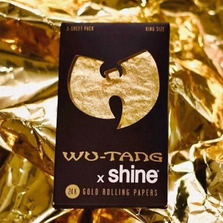 Wu Tang x Shine 24k Gold Rolling Papers