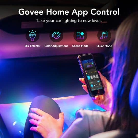govee interior car lights app