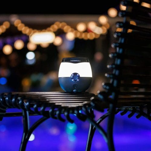 thermacell mosquito repeller glow light patio
