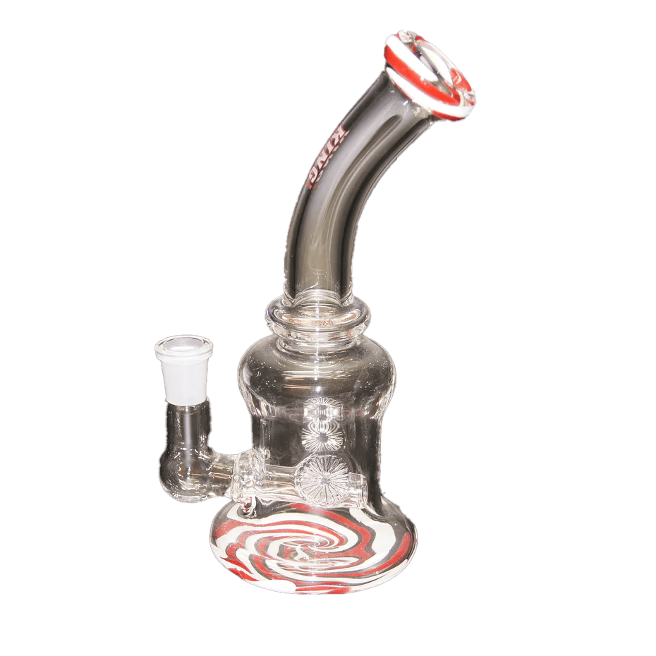 King Volcano Glass Squiggles Dab Rig